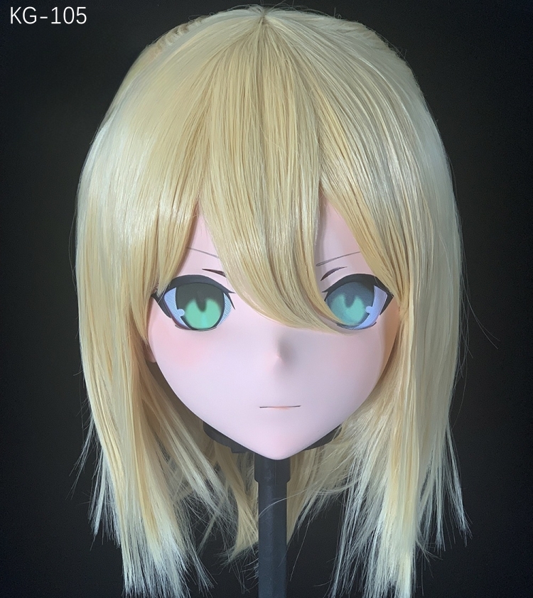 高品質樹脂製　着ぐるみマスク(KG-0101~KG-0110)　ハーフマスク／全頭マスク　ウィッグ付き　サイズオーダーメイド　キャラクターオーダーメイド受付中　全国送料無料-13