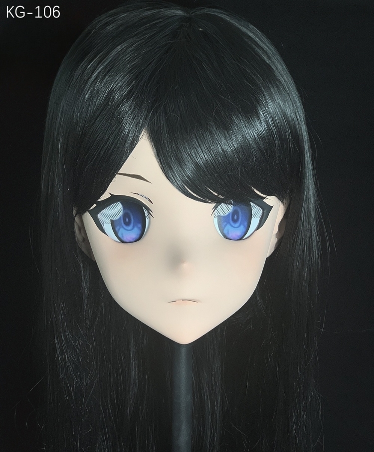 高品質樹脂製　着ぐるみマスク(KG-0101~KG-0110)　ハーフマスク／全頭マスク　ウィッグ付き　サイズオーダーメイド　キャラクターオーダーメイド受付中　全国送料無料-16