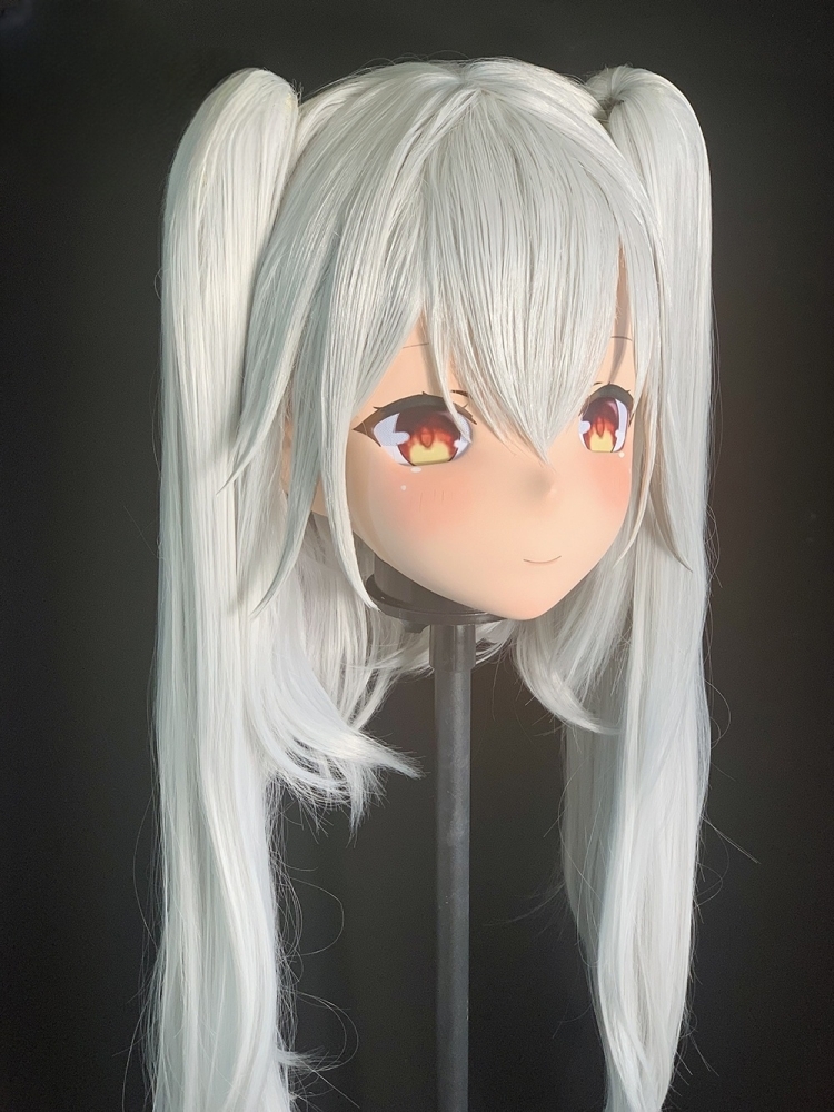 高品質樹脂製　着ぐるみマスク(KG-0101~KG-0110)　ハーフマスク／全頭マスク　ウィッグ付き　サイズオーダーメイド　キャラクターオーダーメイド受付中　全国送料無料-23
