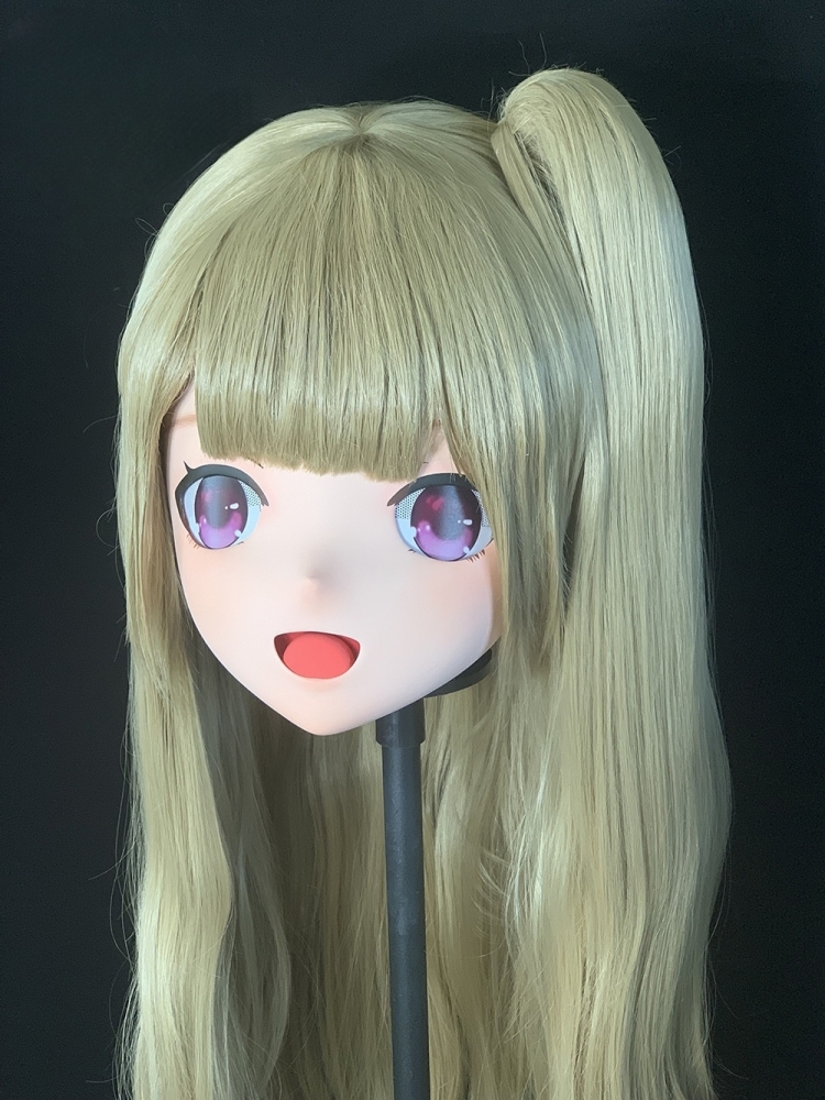 高品質樹脂製　着ぐるみマスク(KG-0101~KG-0110)　ハーフマスク／全頭マスク　ウィッグ付き　サイズオーダーメイド　キャラクターオーダーメイド受付中　全国送料無料-26