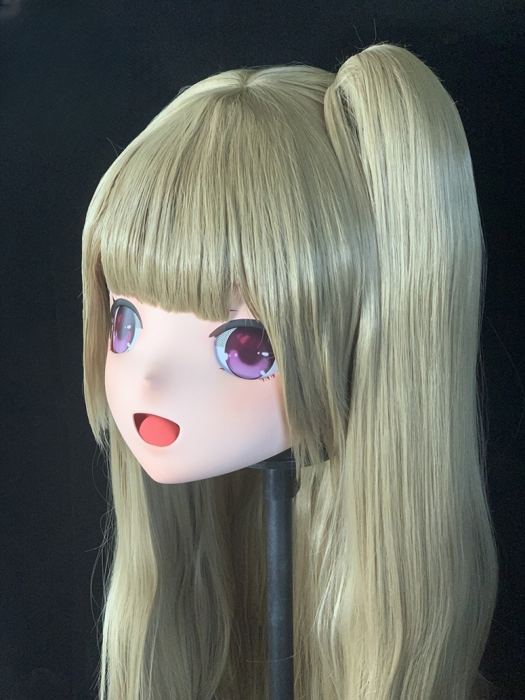 高品質樹脂製　着ぐるみマスク(KG-0101~KG-0110)　ハーフマスク／全頭マスク　ウィッグ付き　サイズオーダーメイド　キャラクターオーダーメイド受付中　全国送料無料-27