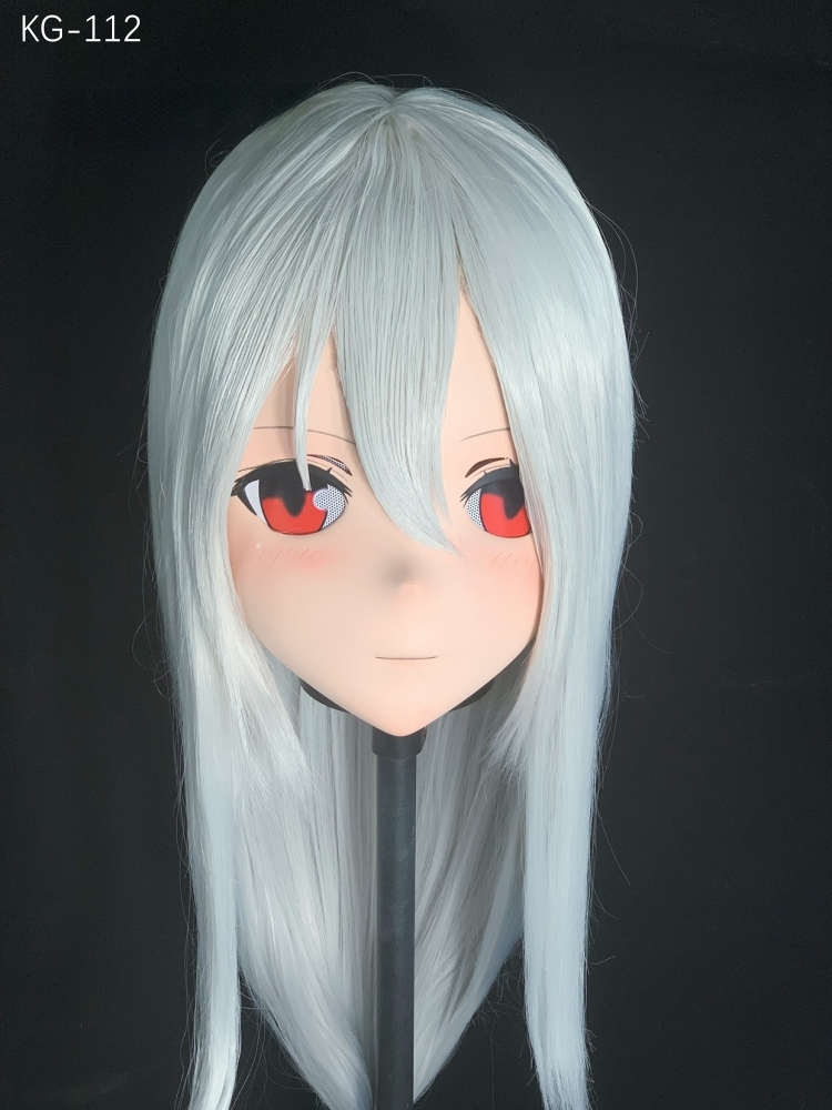 高品質樹脂製　着ぐるみマスク(KG-0111~KG-0120)　ハーフマスク／全頭マスク　ウィッグ付き　サイズオーダーメイド　キャラクターオーダーメイド受付中　全国送料無料-4
