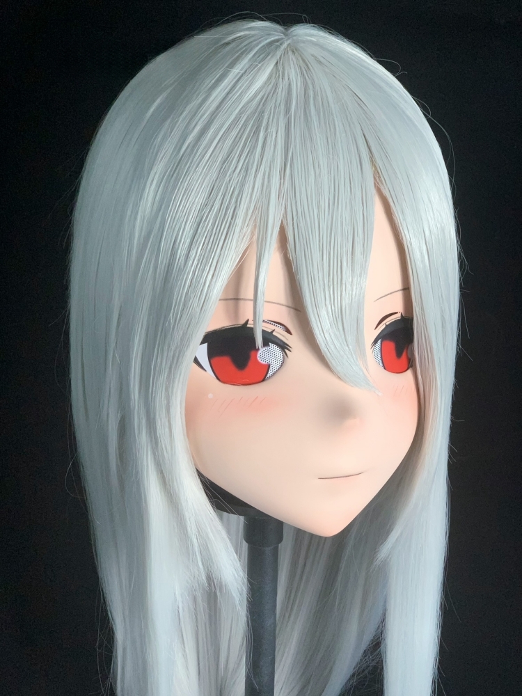 高品質樹脂製　着ぐるみマスク(KG-0111~KG-0120)　ハーフマスク／全頭マスク　ウィッグ付き　サイズオーダーメイド　キャラクターオーダーメイド受付中　全国送料無料-5