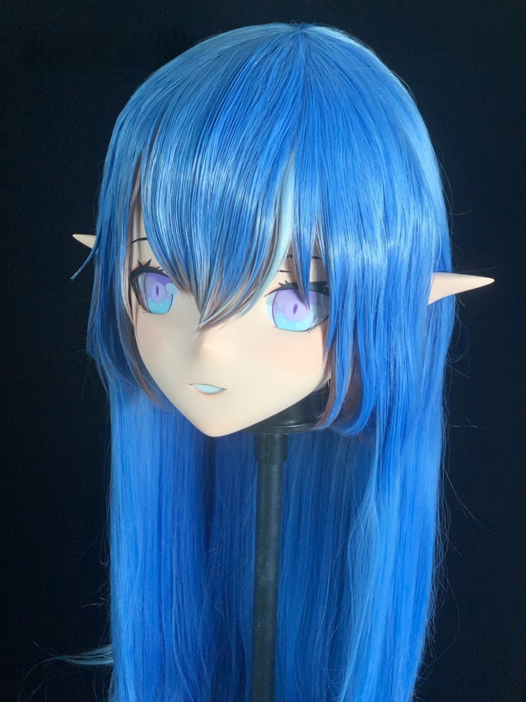 高品質樹脂製　着ぐるみマスク(KG-0111~KG-0120)　ハーフマスク／全頭マスク　ウィッグ付き　サイズオーダーメイド　キャラクターオーダーメイド受付中　全国送料無料-18