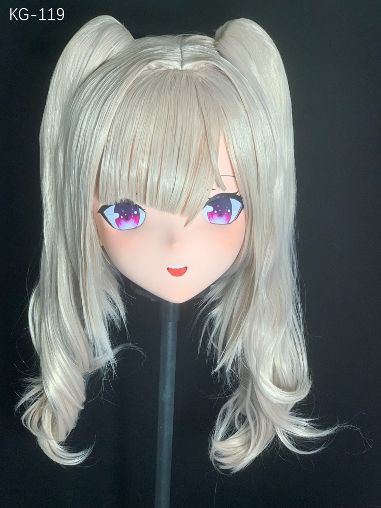 高品質樹脂製　着ぐるみマスク(KG-0111~KG-0120)　ハーフマスク／全頭マスク　ウィッグ付き　サイズオーダーメイド　キャラクターオーダーメイド受付中　全国送料無料-25