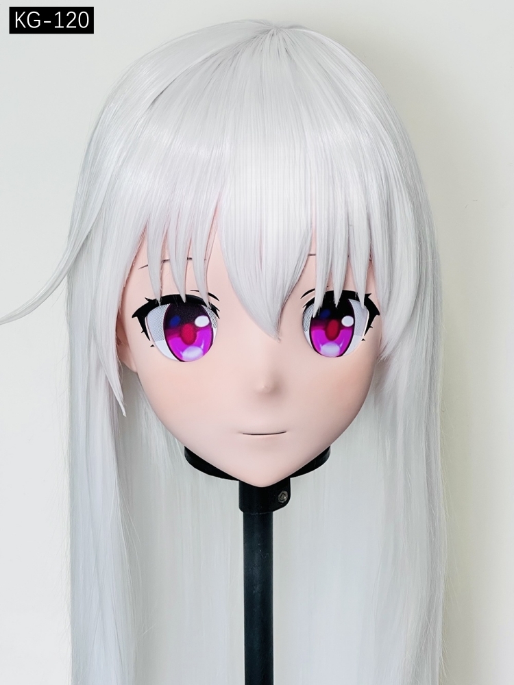 高品質樹脂製　着ぐるみマスク(KG-0111~KG-0120)　ハーフマスク／全頭マスク　ウィッグ付き　サイズオーダーメイド　キャラクターオーダーメイド受付中　全国送料無料-28
