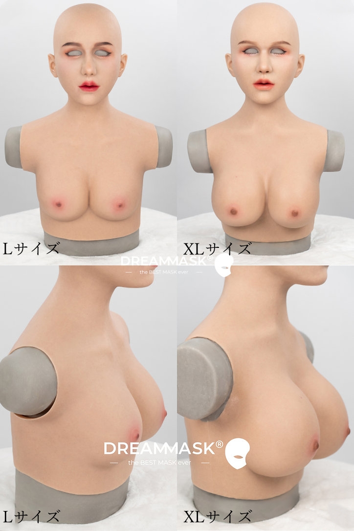 【ステージで輝く歌姫に変身する】高品質フィメールマスク　DM05　Alison「 アリソン 」メイク付き　普通版／PLUS＋版／特別版の医療用シリコン素材製　欧米美人顔　植毛の眉毛　超リアル　フィット感のすごいフィメールマスク　正規品保証　全国送料無料-6