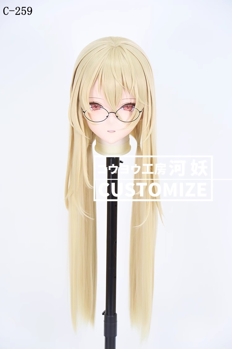 二次元美少女　鍵つき全頭面　KIGURUMIマスク(C-251~C-260)　通気孔付　高品質樹脂製　サイズオーダーメイド　フルヘッド　アニメマスク　河妖工房製品　正規品保証　全国送料無料-24