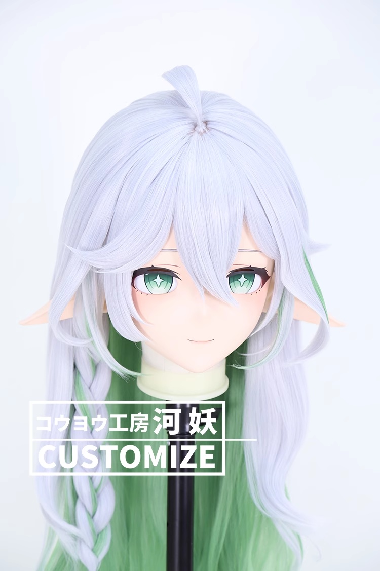二次元美少女　鍵つき全頭面　KIGURUMIマスク(C-271~C-280)　通気孔付　高品質樹脂製　サイズオーダーメイド　フルヘッド　アニメマスク　河妖工房製品　正規品保証　全国送料無料-14