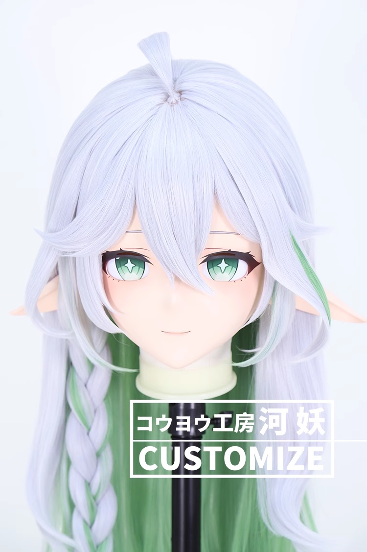 二次元美少女　鍵つき全頭面　KIGURUMIマスク(C-271~C-280)　通気孔付　高品質樹脂製　サイズオーダーメイド　フルヘッド　アニメマスク　河妖工房製品　正規品保証　全国送料無料-15