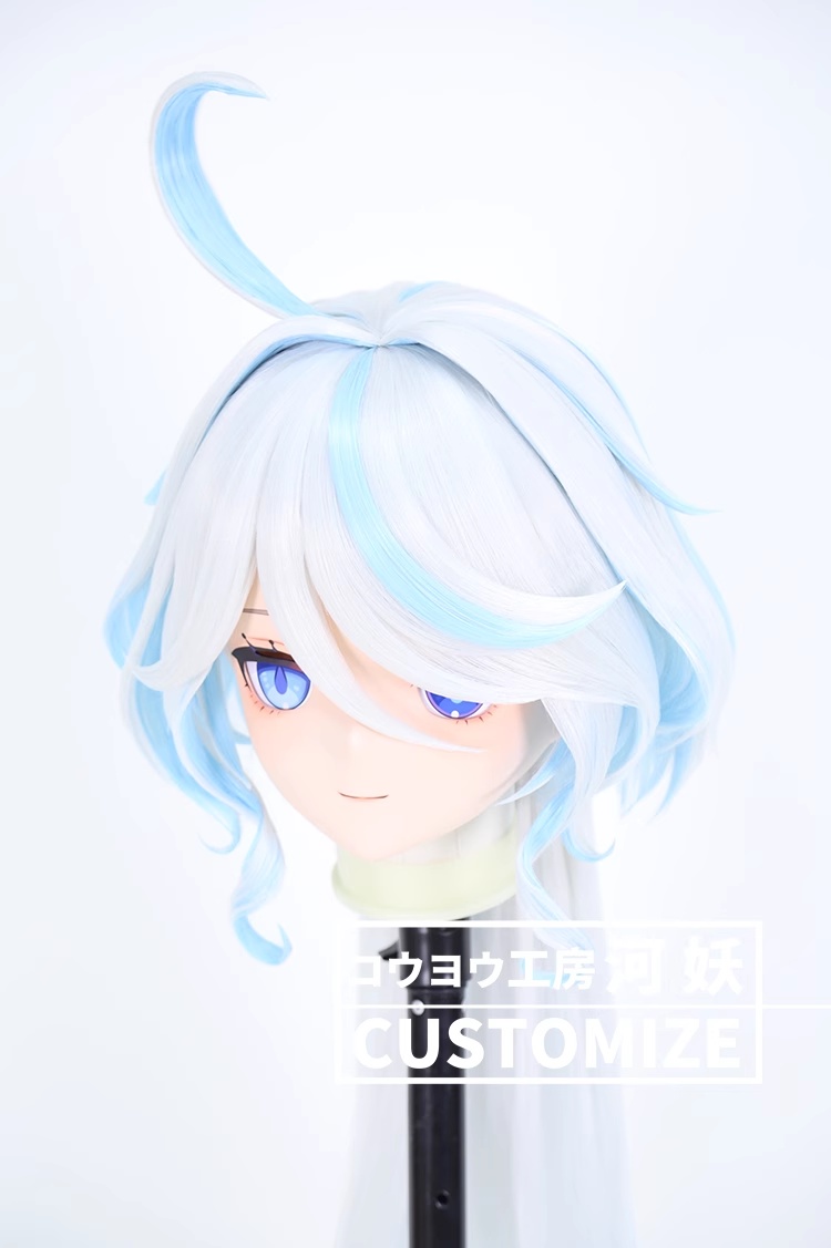 二次元美少女　鍵つき全頭面　KIGURUMIマスク(C-271~C-280)　通気孔付　高品質樹脂製　サイズオーダーメイド　フルヘッド　アニメマスク　河妖工房製品　正規品保証　全国送料無料-24