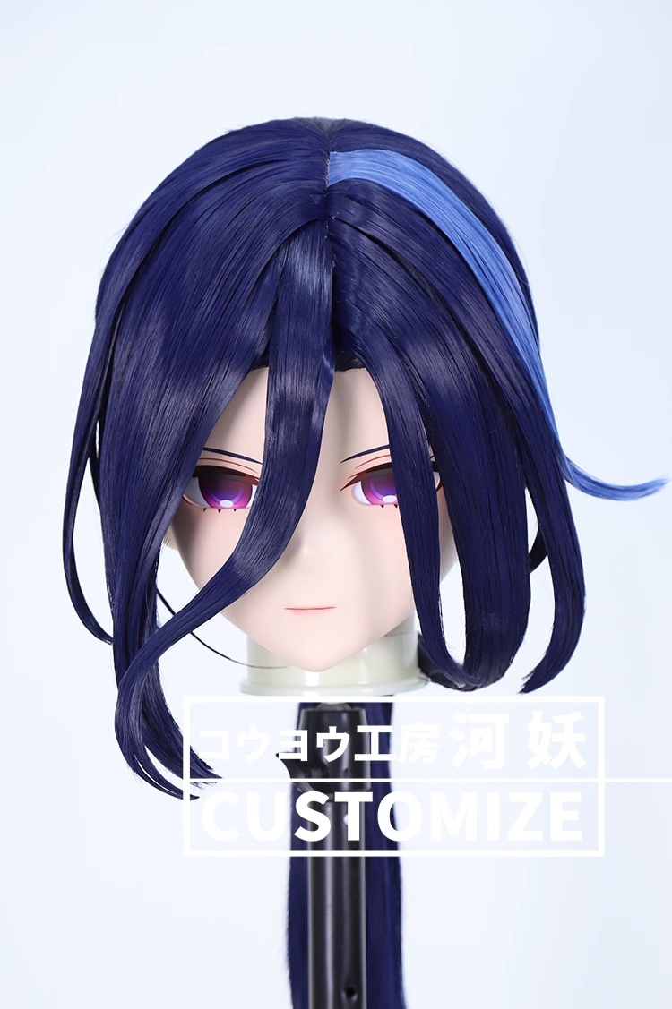 二次元美少女　鍵つき全頭面　KIGURUMIマスク(C-291~C-300)　通気孔付　高品質樹脂製　サイズオーダーメイド　フルヘッド　アニメマスク　河妖工房製品　正規品保証　全国送料無料-27