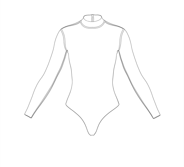 レディース水着　ラテックス素材　厚さ0.4mm　背中ファスナー付き　サイズオーダーメイド＆カラー変更可能　男女兼用-4