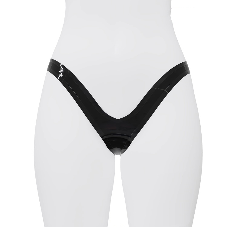 セクシー　女性用　Tバック下着　ラテックス素材　厚さ0.4mm　カラー変更可能-1