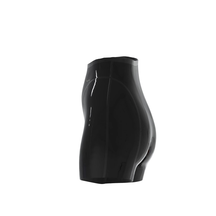 ブラック　四角式パンツ　ラバー下着　ラテックス素材　厚さ0.4mm　サイズオーダーメイド＆カラー変更可能-4