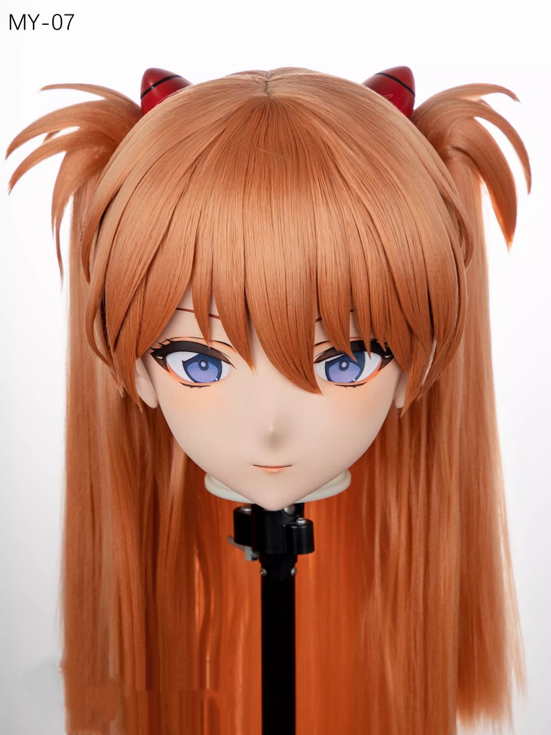 高品質樹脂製　標準3/4／フルヘッド（ロックつき）着ぐるみマスク＆ウィッグ　(MY-01~MY-10)　フルヘッドの後頭部ファスナー無し／ファスナー付きが選択可能　サイズオーダーメイド　キャラクターオーダーメイド受付中　全国送料無料-10