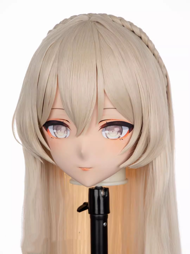 高品質樹脂製　標準3/4／フルヘッド（ロックつき）着ぐるみマスク＆ウィッグ　(MY-01~MY-10)　フルヘッドの後頭部ファスナー無し／ファスナー付きが選択可能　サイズオーダーメイド　キャラクターオーダーメイド受付中　全国送料無料-14