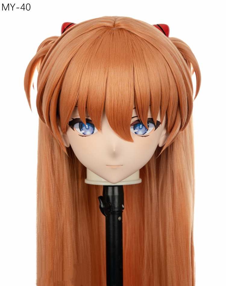 高品質樹脂製　標準3/4／フルヘッド（ロックつき）着ぐるみマスク＆ウィッグ　(MY-31~MY-40)　フルヘッドの後頭部ファスナー無し／ファスナー付きが選択可能　サイズオーダーメイド　キャラクターオーダーメイド受付中　全国送料無料-12
