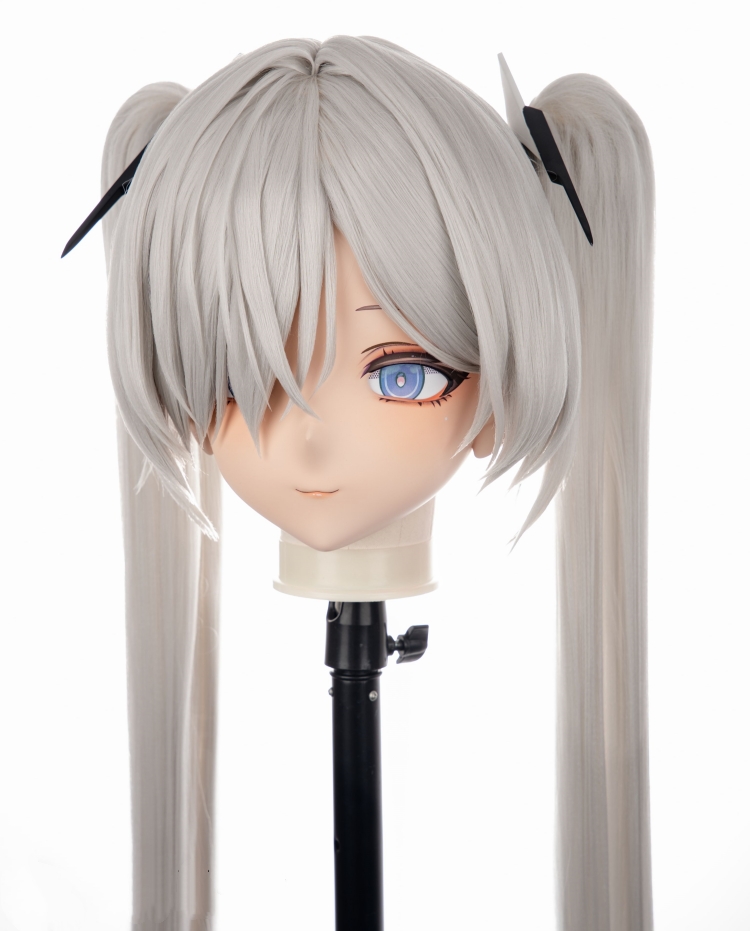 高品質樹脂製　標準3/4／フルヘッド（ロックつき）着ぐるみマスク＆ウィッグ　(MY-41~MY-50)　フルヘッドの後頭部ファスナー無し／ファスナー付きが選択可能　サイズオーダーメイド　キャラクターオーダーメイド受付中　全国送料無料-4