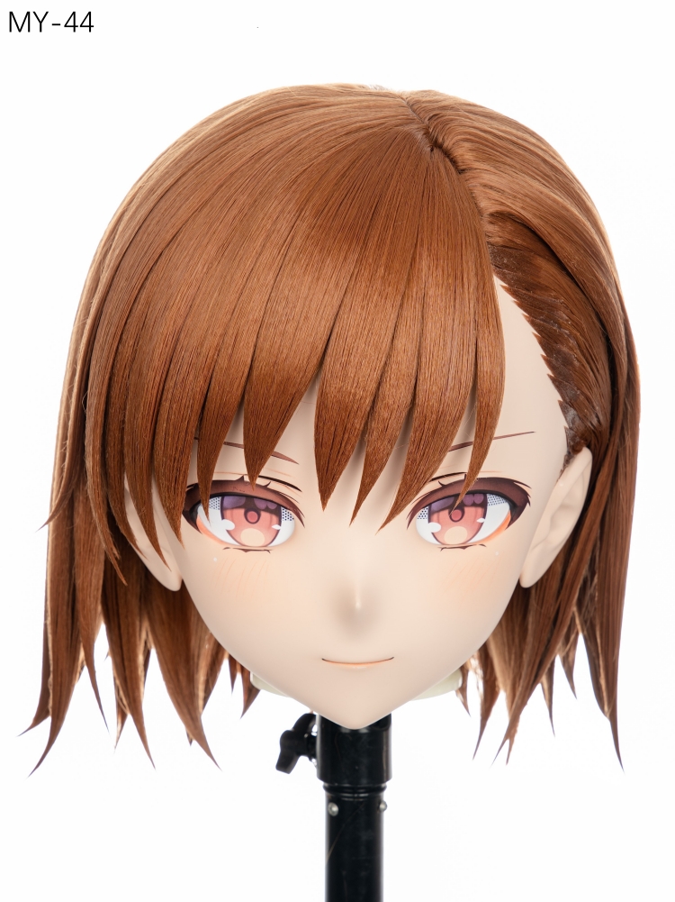 高品質樹脂製　標準3/4／フルヘッド（ロックつき）着ぐるみマスク＆ウィッグ　(MY-41~MY-50)　フルヘッドの後頭部ファスナー無し／ファスナー付きが選択可能　サイズオーダーメイド　キャラクターオーダーメイド受付中　全国送料無料-5