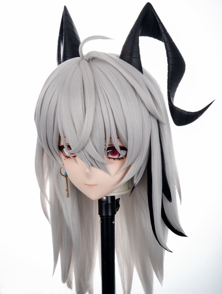 高品質樹脂製　標準3/4／フルヘッド（ロックつき）着ぐるみマスク＆ウィッグ　(MY-41~MY-50)　フルヘッドの後頭部ファスナー無し／ファスナー付きが選択可能　サイズオーダーメイド　キャラクターオーダーメイド受付中　全国送料無料-11