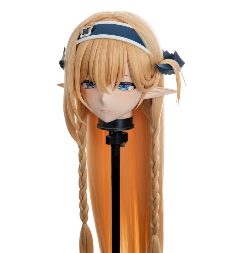 高品質樹脂製　標準3/4／フルヘッド（ロックつき）着ぐるみマスク＆ウィッグ　(MY-51~MY-60)　フルヘッドの後頭部ファスナー無し／ファスナー付きが選択可能　サイズオーダーメイド　キャラクターオーダーメイド受付中　全国送料無料-5