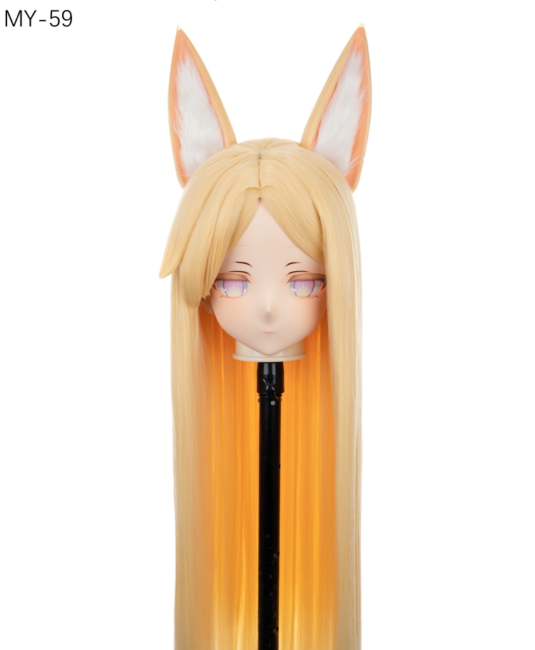 高品質樹脂製　標準3/4／フルヘッド（ロックつき）着ぐるみマスク＆ウィッグ　(MY-51~MY-60)　フルヘッドの後頭部ファスナー無し／ファスナー付きが選択可能　サイズオーダーメイド　キャラクターオーダーメイド受付中　全国送料無料-11