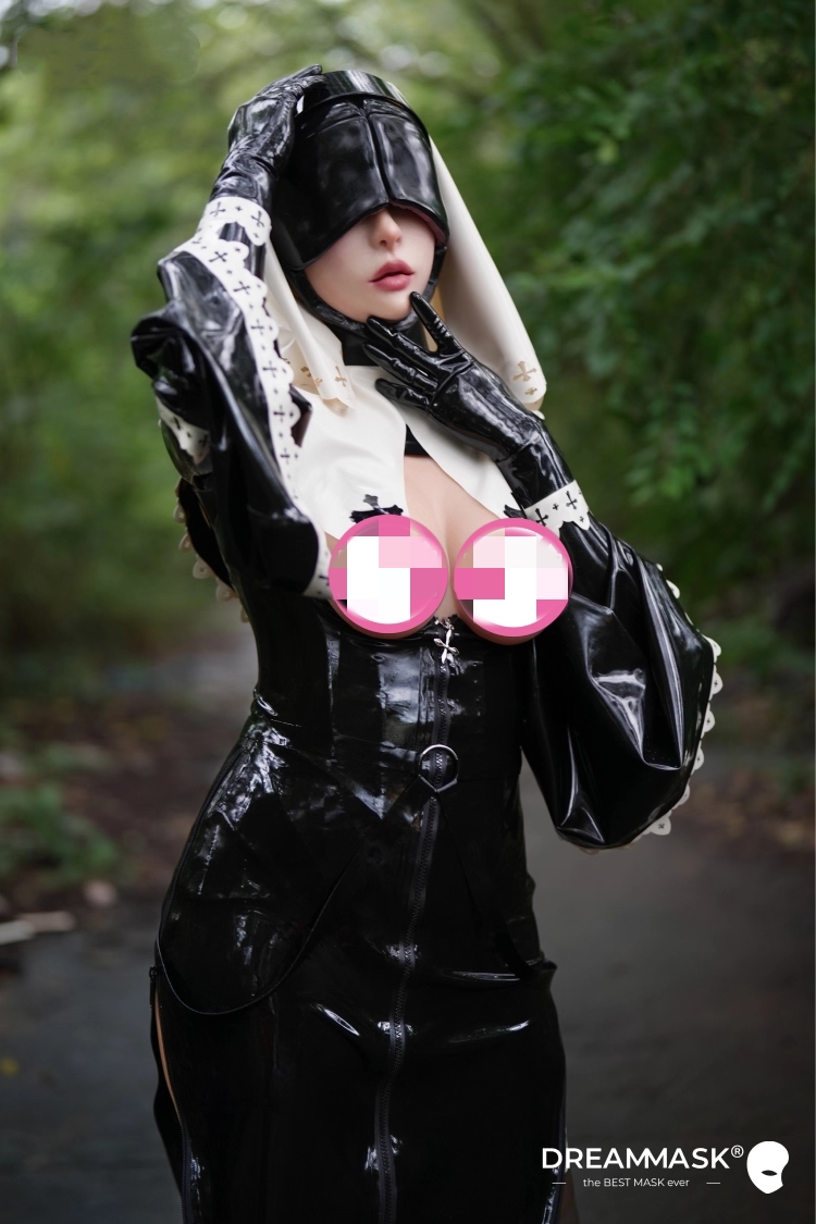 大人気　二重マスク　欲X　M31　黒殻/赤殻&唯美顔マスク「Zero」セット　磁吸・分割式デザイン　シリコン製　コスプレ　ラバースーツと組み合わせ　正規品保証-19