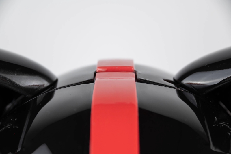 ネコ顔　着ぐるみマスク　口枷付き　猫娘　全頭マスク　猫耳が取り外し可能　ラテックススーツとの組み合わせをお勧め　男女兼用-4