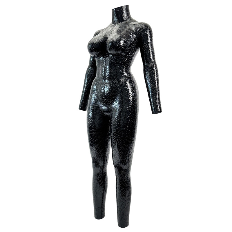 黒蛇／青蛇　蛇柄マスク＆Dカップボディスーツセット　光沢感があるシリコン製品　コスプレ用品　完璧に変身-12
