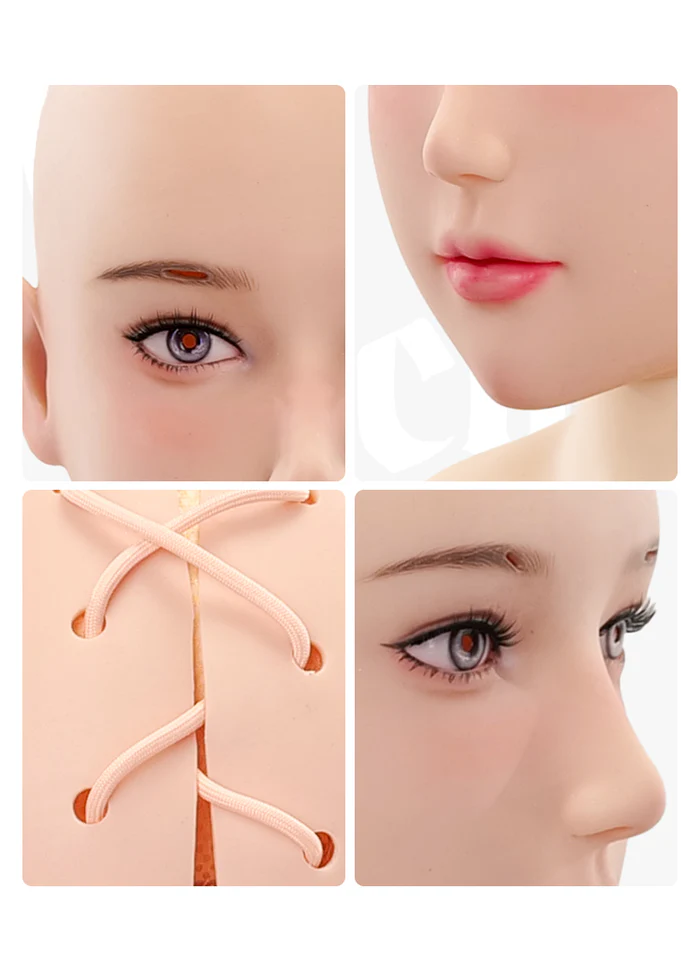 「七つの大罪」　GULA　美人顔フィメールマスク　シリコン素材製　メイク付き　後ろ紐付き／ファスナー付き全頭マスク　瞳付　超リアル　正規品保証　CDCOSER通販　全国送料無料-13