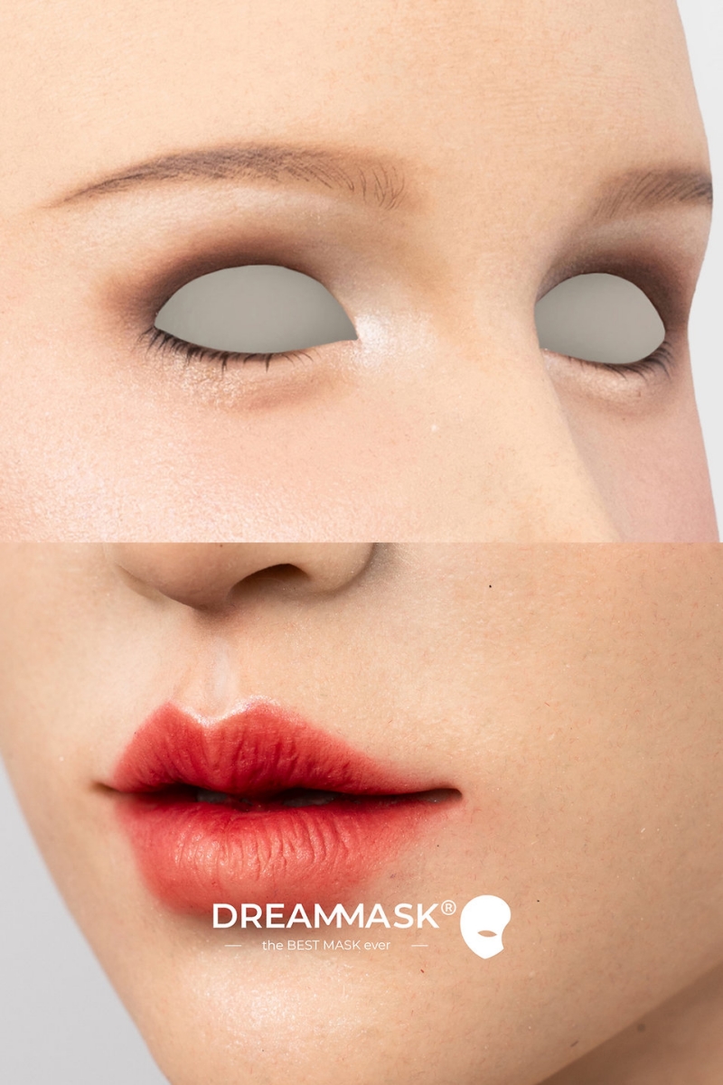 M32「Rosina ロージーナ」　普通版　医療用シリコン素材製　高品質全頭マスク　アジア美人顔　ノーマルメイク/ビューティーメイク　超リアル　フィット感のすごいフィメールマスク　正規品保証　全国送料無料-8