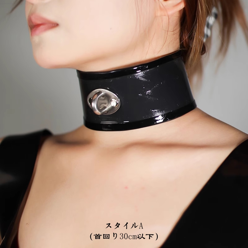 首輪　ブラック　SMプレイ道具-4