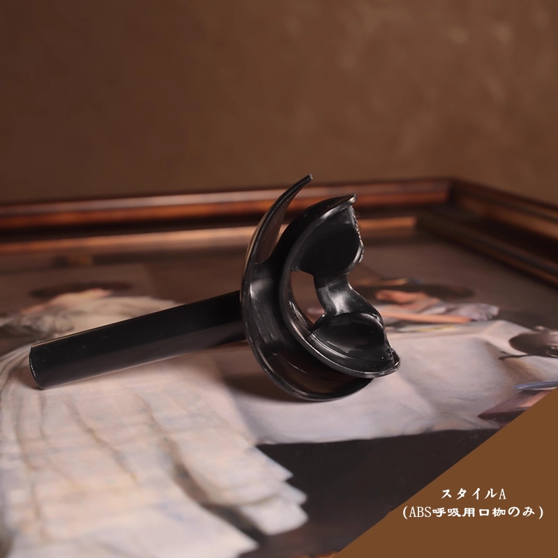 ABS呼吸用口枷&3L窒息袋セット　バキューム寝袋／バキュームベッドと組み合わせてご利用可能　窒息ゲーム　SMプレイ用-2