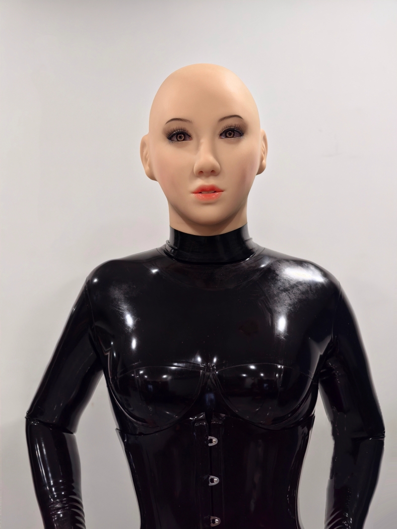 可愛いアジア女性の顔 馨蕊ちゃん 全頭フィメールマスク メイク付き シリコン製フェイスマスク 若い美人顔 瞳付 歯付き 全頭密閉/後ろファスナー付き選択可能-5 可愛いアジア女性の顔 馨蕊ちゃん 全頭フィメールマスク メイク付き シリコン製フェイスマスク 若い美人顔 瞳付 歯付き 全頭密閉/後ろファスナー付き選択可能-5