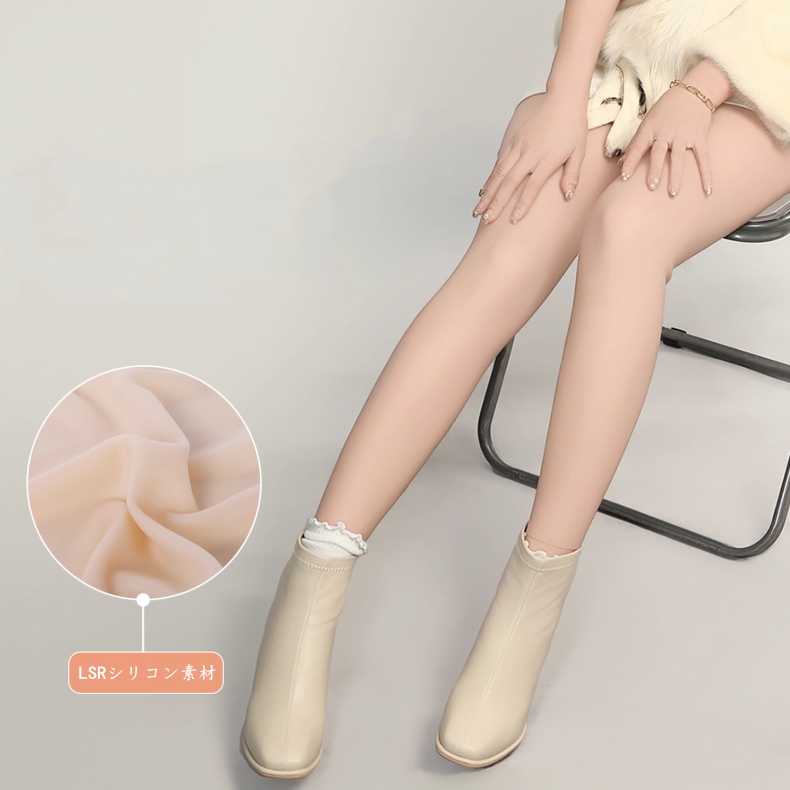 シリコンカバー　左右1対　すらっとした美脚になる　多色選択可能　刺青/傷跡/母斑を隠す　男女兼用-2