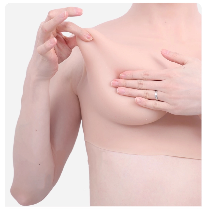 新品登場!!　柔らかさが絶品！超柔らかいシリコン素材製性転換人工乳房　少女らしい美乳　シリコン/高弾性綿充填が選択可能　全国送料無料　※本ページのビデオを確認して、このＤカップおっぱいの柔らかさ＆揺れ具合＆リアルさをご確認…-4