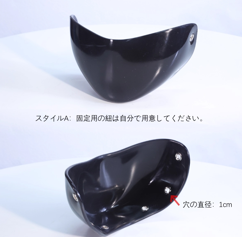 シリコン製　ハーフマスク　厚さ0.3cm　SM用品-5