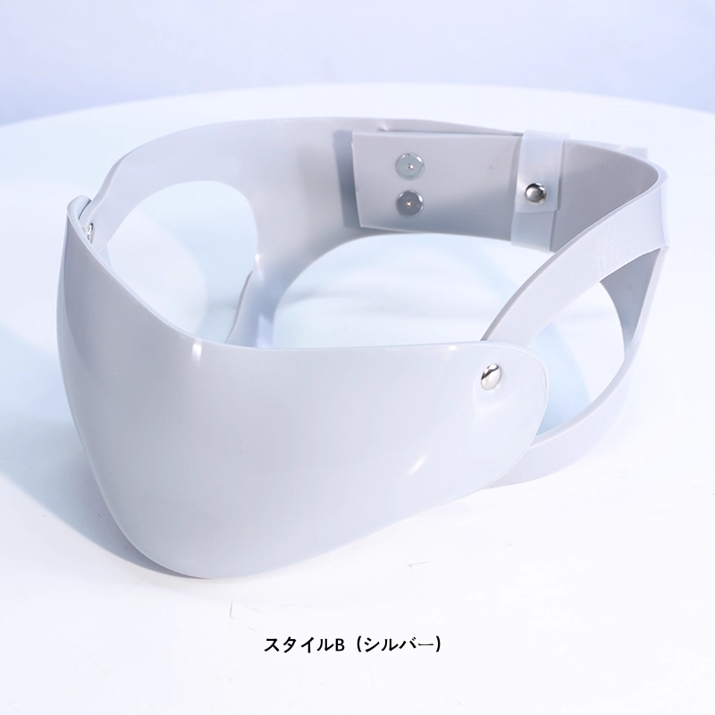 シリコン製　ハーフマスク　厚さ0.3cm　SM用品-6