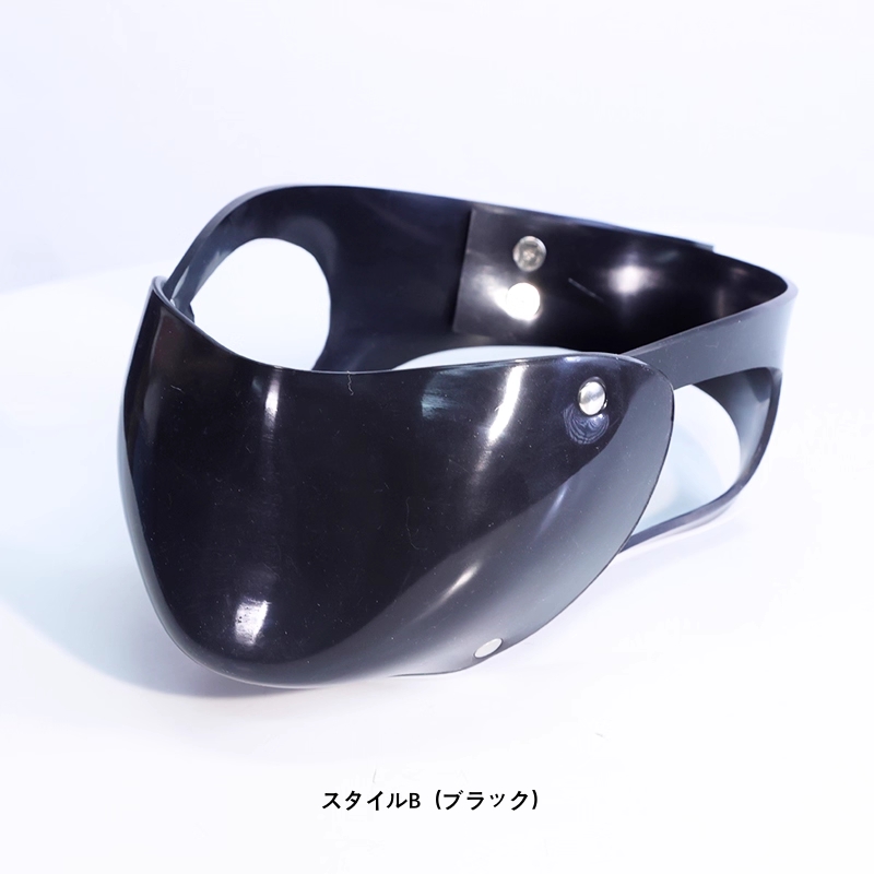 シリコン製　ハーフマスク　厚さ0.3cm　SM用品-7