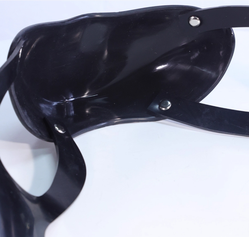 シリコン製　ハーフマスク　厚さ0.3cm　SM用品-8