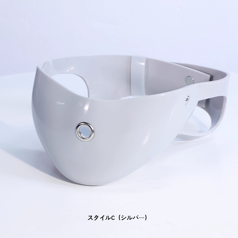 シリコン製　ハーフマスク　厚さ0.3cm　SM用品-9