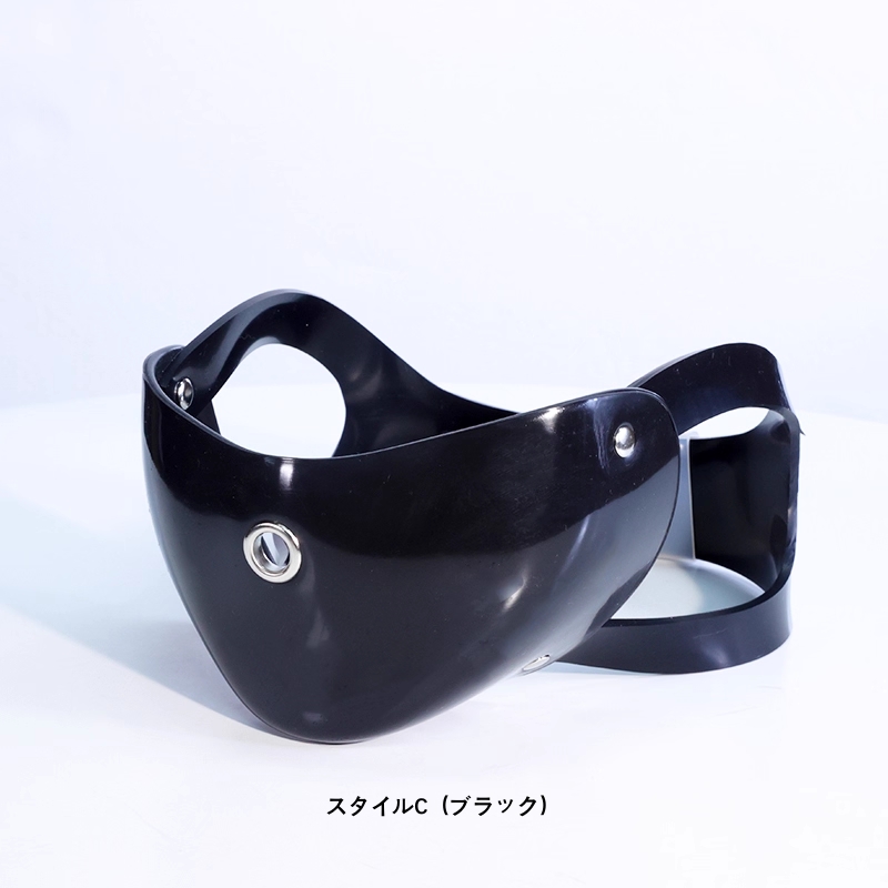 シリコン製　ハーフマスク　厚さ0.3cm　SM用品-10