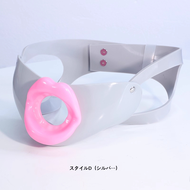 シリコン製　ハーフマスク　厚さ0.3cm　SM用品-11