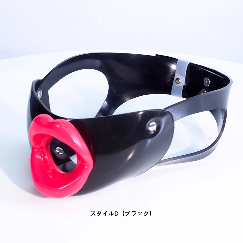 シリコン製　ハーフマスク　厚さ0.3cm　SM用品-12