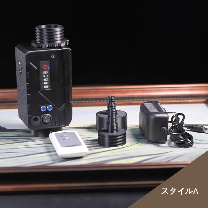 呼吸制御　リモコン付き充電式呼吸コントローラー　ガスマスク/R瓶/匂いのある物を入れるためのボックス/窒息袋と組み合わせてご利用可能　リモコン遠隔操作＆一人使用可能　窒息ゲーム　SMプレイ用-2