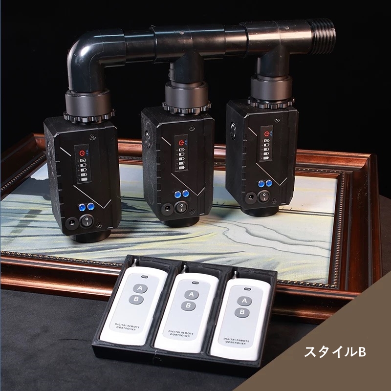 呼吸制御　リモコン付き充電式呼吸コントローラー　ガスマスク/R瓶/匂いのある物を入れるためのボックス/窒息袋と組み合わせてご利用可能　リモコン遠隔操作＆一人使用可能　窒息ゲーム　SMプレイ用-3