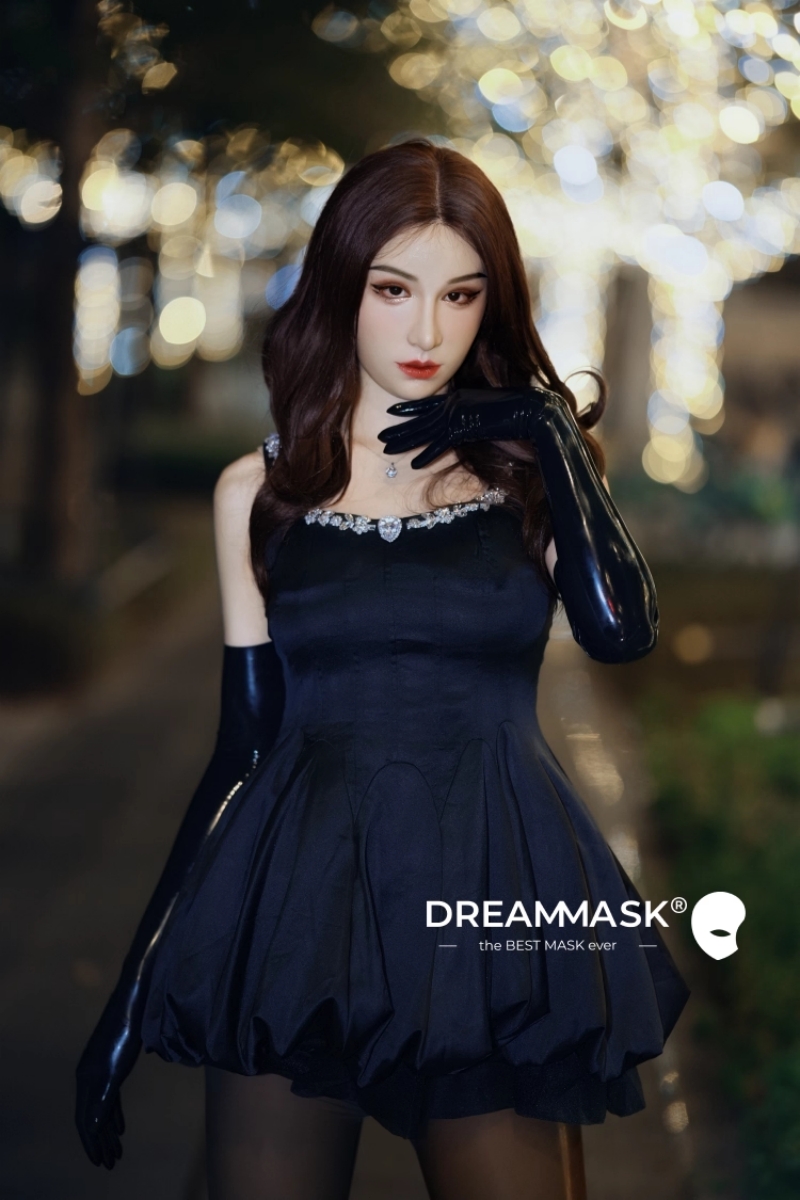 M32「Rosina ロージーナ」　普通版　授乳できるシリコン乳房　E+カップ　医療用シリコン素材製　高品質全頭マスク　アジア美人顔　ノーマルメイク/ビューティーメイク　超リアル　フィット感のすごいフィメールマスク　正規品保証　全国送料無料-17