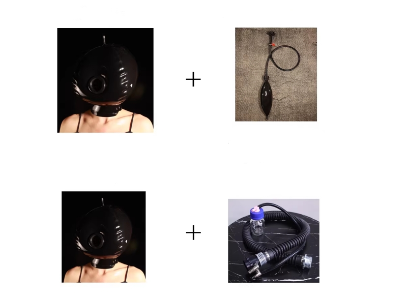 エアーマスク　ボール形　ラテックス二重設計　内外層厚さ0.4MM-6