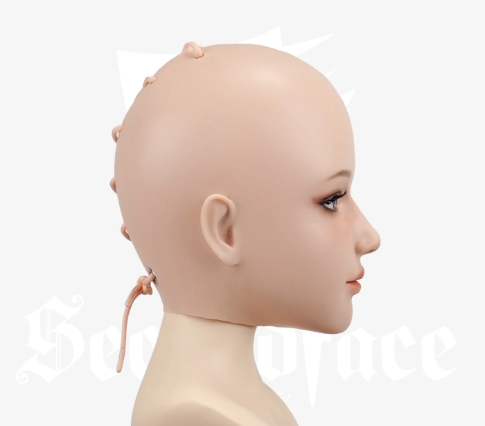 「七つの大罪」GULA　Stellar Blade Eveスペシャルメイク付き　美人顔フィメールマスク　シリコン素材製　後ろ紐付き／ファスナー付き全頭マスク　瞳付　超リアル　正規品保証　CDCOSER通販　全国送料無料-9